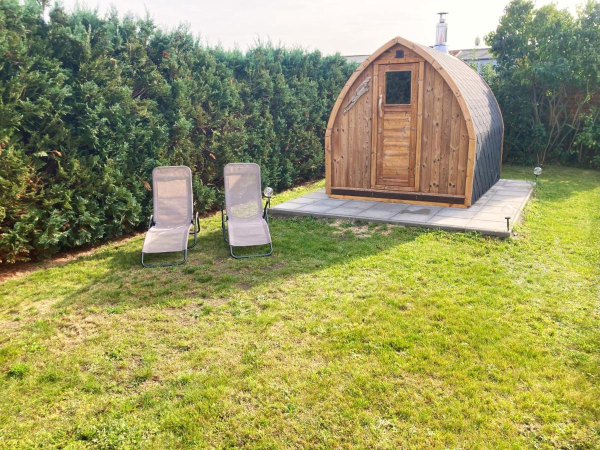 Lehmhaeuschen Mit Sauna Tangermünde Exteriér fotografie
