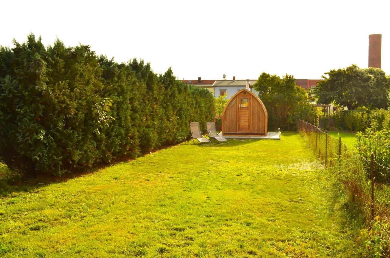 Lehmhaeuschen Mit Sauna Tangermünde Exteriér fotografie
