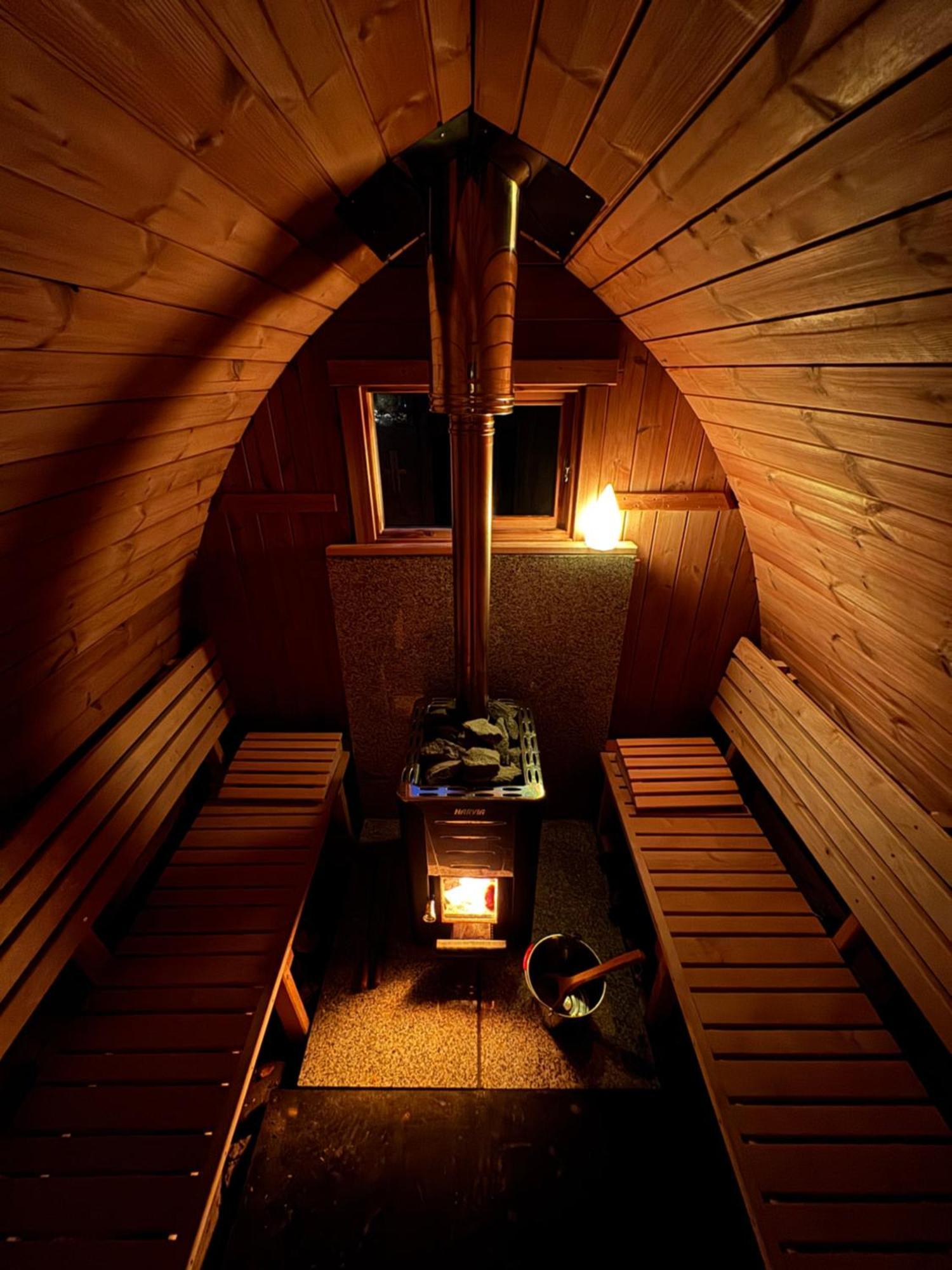 Lehmhaeuschen Mit Sauna Tangermünde Exteriér fotografie